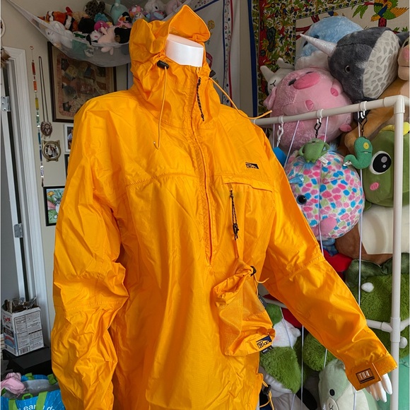 red ledge Yellow windbreaker size small - Picture 2 of 7